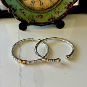 2 David Yurman Bracelets